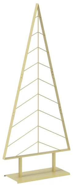 Metalno božićno drvce sa stalkom KUOPIO 180 cm Čelik Zlatno - Zlatno 180 cm