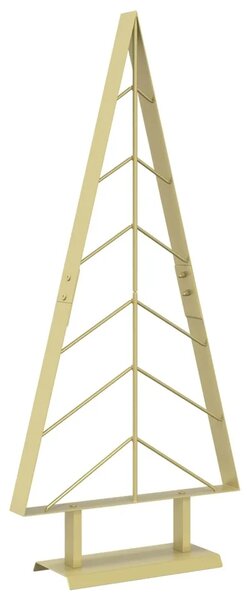 Metalno božićno drvce sa stalkom KUOPIO 90 cm Čelik Zlatno - Zlatno 90 cm