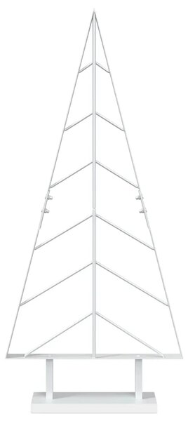 Metalno božićno drvce sa stalkom KUOPIO 90 cm Čelik Bijela - Bijela 90 cm