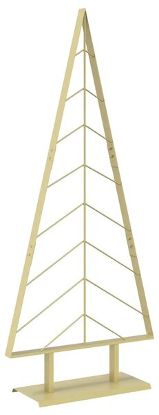 Metalno božićno drvce sa stalkom KUOPIO 150 cm Čelik Zlatno - Zlatno 150 cm