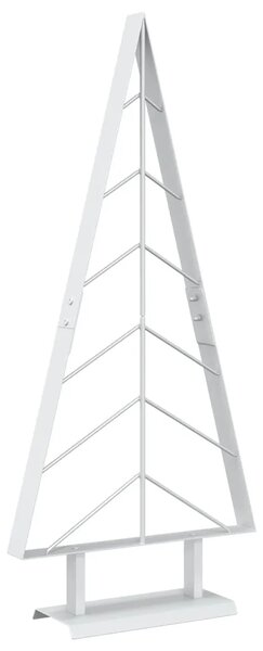 Metalno božićno drvce sa stalkom KUOPIO 90 cm Čelik Bijela - Bijela 90 cm