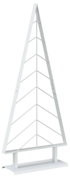 Metalno božićno drvce sa stalkom KUOPIO 125 cm Čelik Bijela - Bijela 125 cm