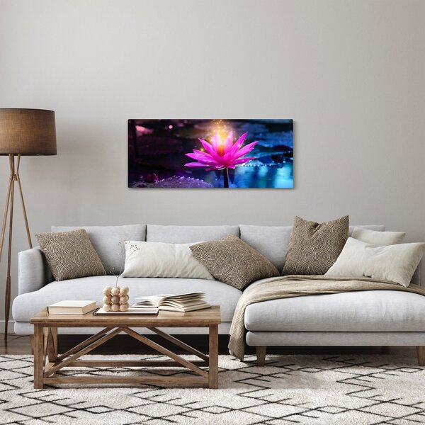 Slika lopoča na vodi (120x50 cm)