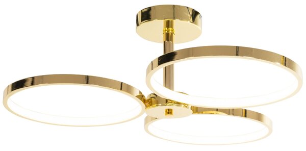 Viseća stropna svjetiljka LED APP993-c Gold + Pilot