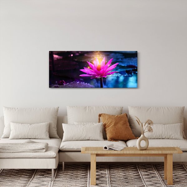 Slika lopoča na vodi (120x50 cm)