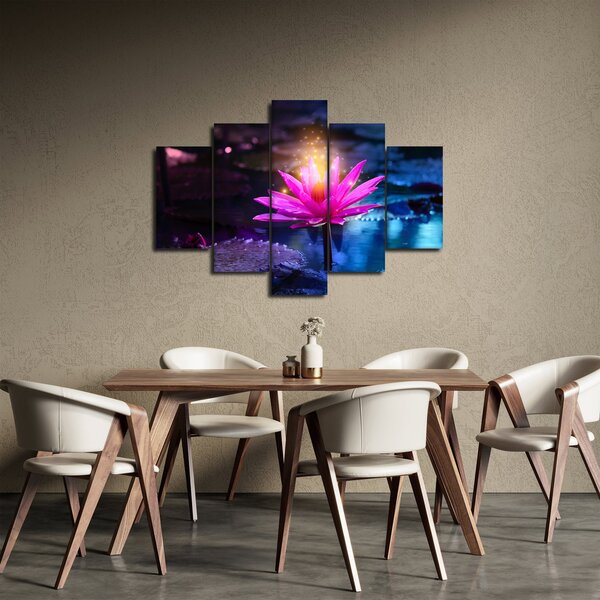 Slika lopoča na vodi (150x105 cm)