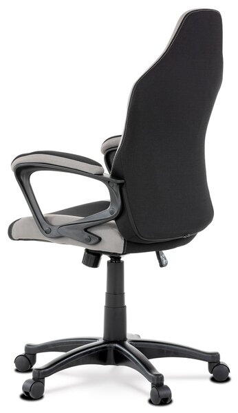 Gaming stolica/fotelja Leira-L611-BLUE (crna + siva + plava)