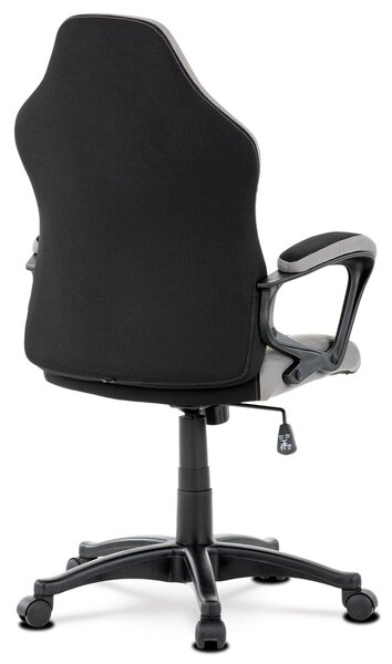 Gaming stolica/fotelja Leira-L611-BLUE (crna + siva + plava)