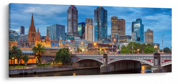 Slika grada Melbournea (120x50 cm)