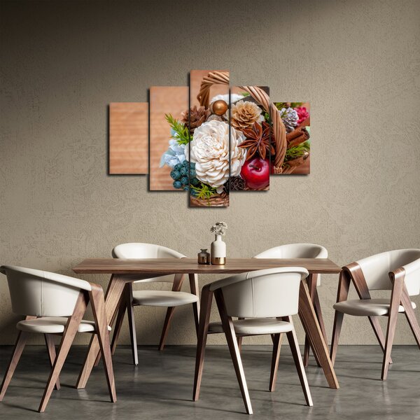 Slika pletene košare (150x105 cm)
