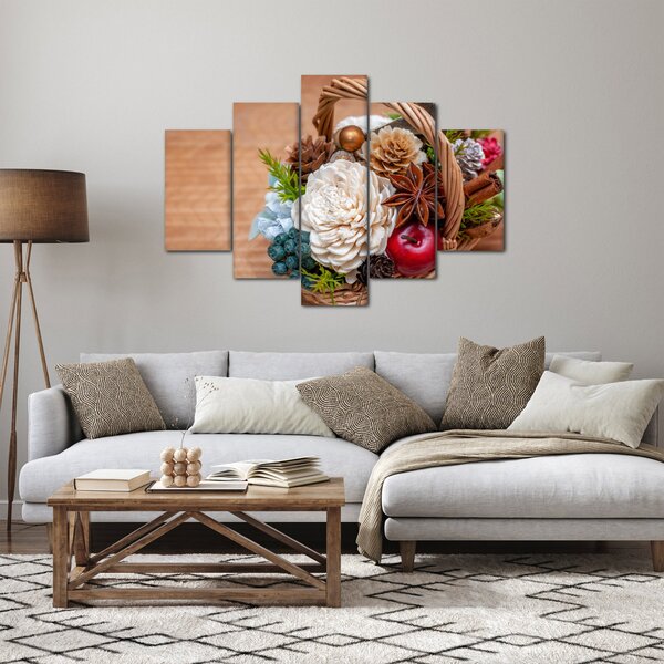 Slika pletene košare (150x105 cm)