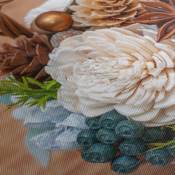 Slika pletene košare (90x60 cm)