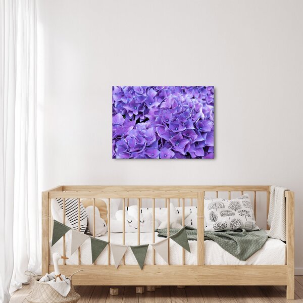 Slika ljubičastog cvijeća (70x50 cm)