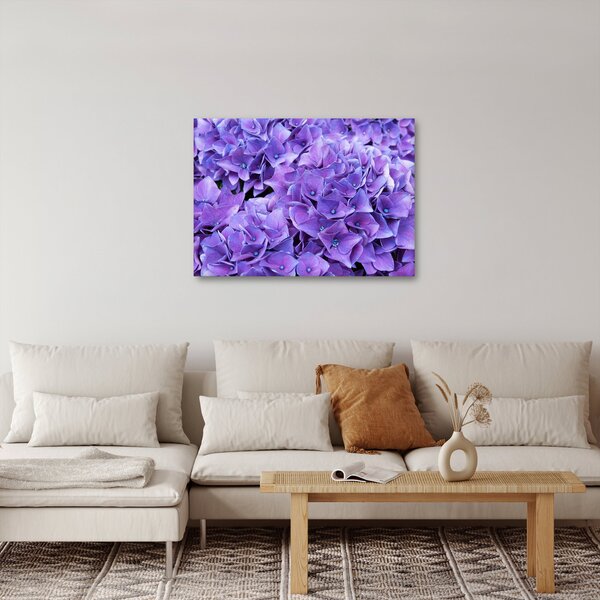 Slika ljubičastog cvijeća (70x50 cm)