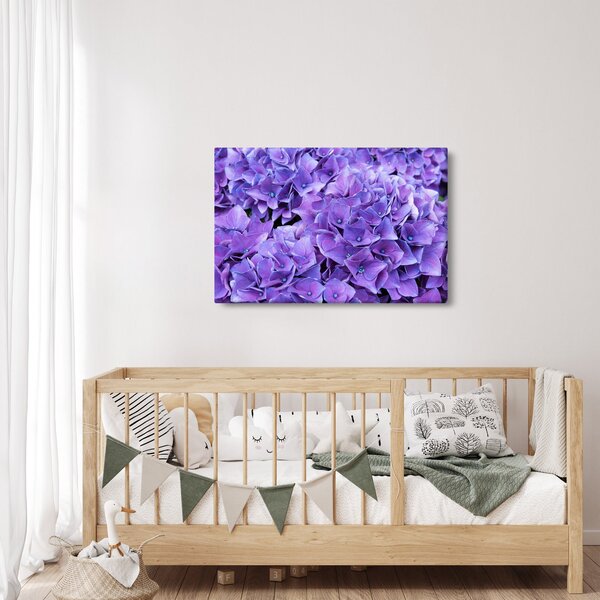 Slika ljubičastog cvijeća (90x60 cm)