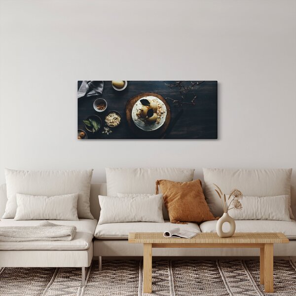 Slika deserta na stolu (120x50 cm)