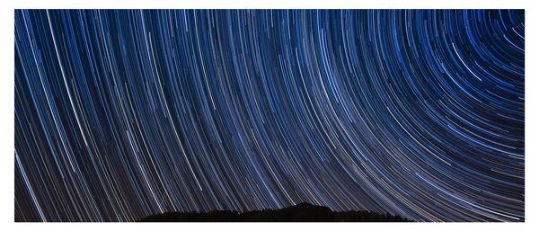 Slika noćnih zvijezda i neba (120x50 cm)