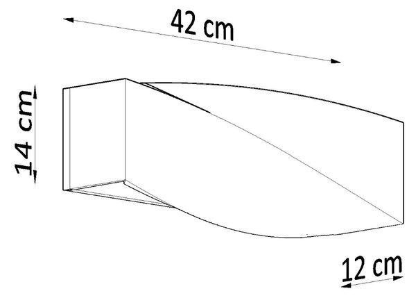 Zidna svjetiljka ceramic SIGMA