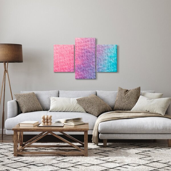 Slika šarene teksture (90x60 cm)