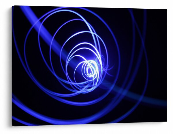 Slika plavih spirala (70x50 cm)
