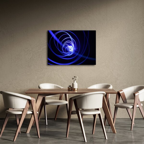 Slika plavih spirala (70x50 cm)
