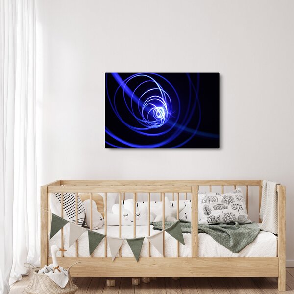 Slika plavih spirala (90x60 cm)