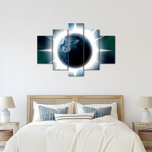 Slika osvijetlenog planeta (150x105 cm)