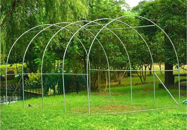 Vrtni plastenik 2,5x4 m
