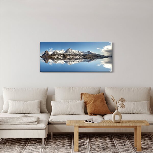 Slika planina i njihov odraz (120x50 cm)