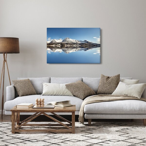 Slika planina i njihov odraz (90x60 cm)