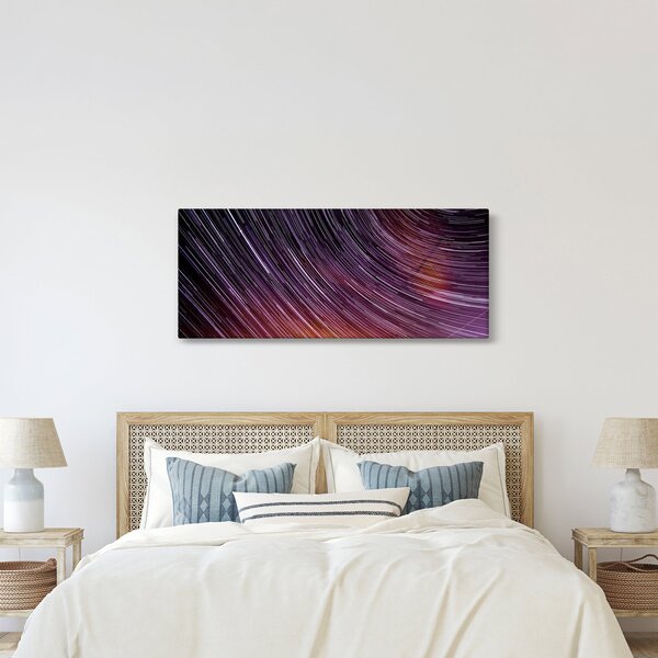 Slika zamagljenih zvijezda na nebu (120x50 cm)