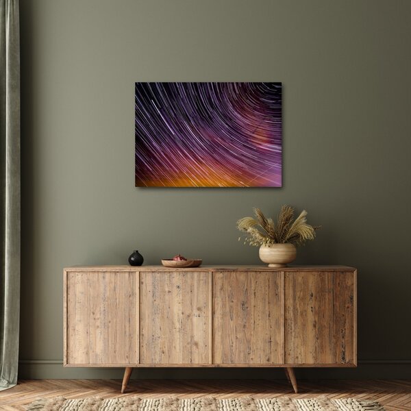 Slika zamagljenih zvijezda na nebu (70x50 cm)