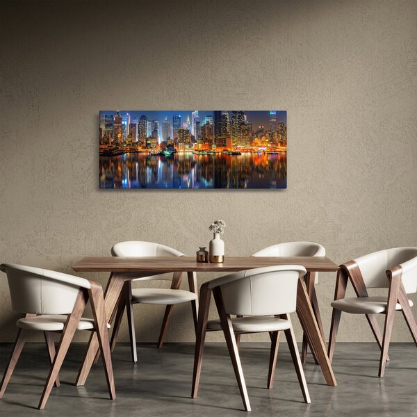 Slika Manhattana noću (120x50 cm)