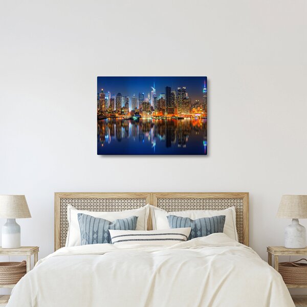 Slika Manhattana noću (70x50 cm)