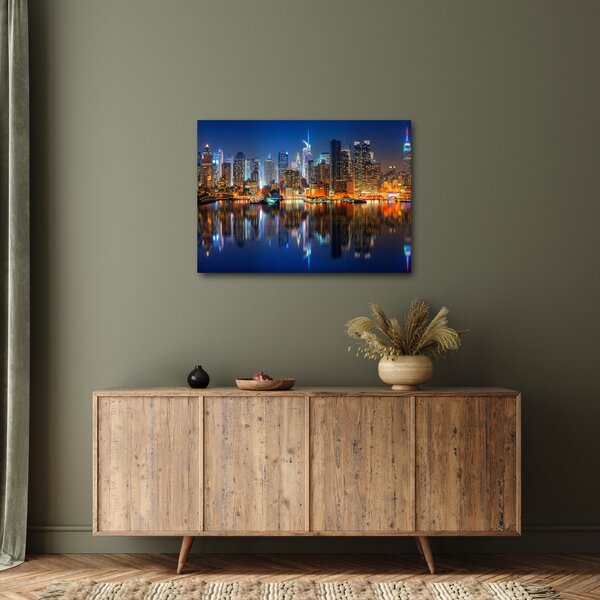 Slika Manhattana noću (70x50 cm)