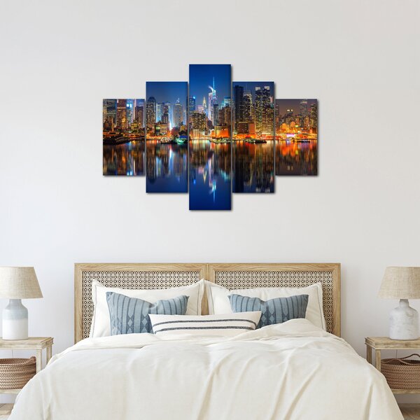 Slika Manhattana noću (150x105 cm)