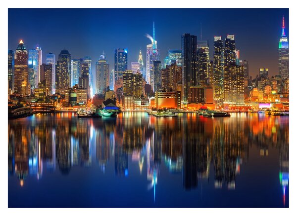 Slika Manhattana noću (70x50 cm)