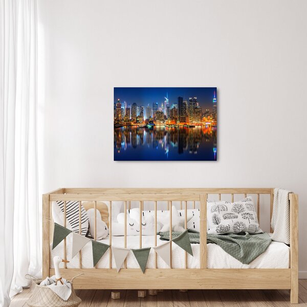 Slika Manhattana noću (70x50 cm)