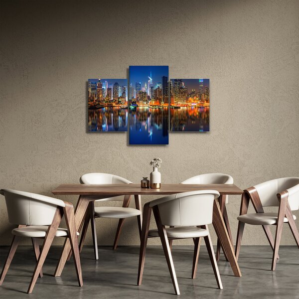 Slika Manhattana noću (90x60 cm)