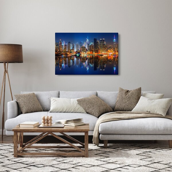 Slika Manhattana noću (90x60 cm)