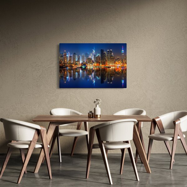 Slika Manhattana noću (90x60 cm)