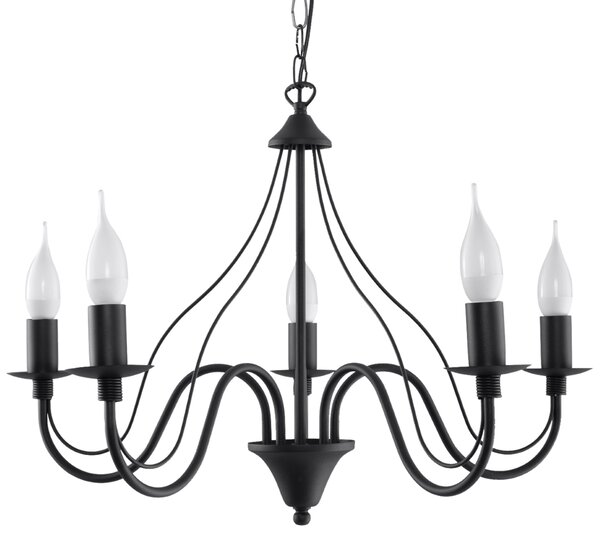 Luster MINERWA 5 crna