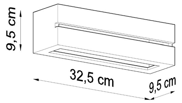 Zidna svjetiljka ceramic VEGA LINE
