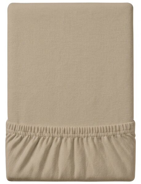 Jersey plahta EXCLUSIVE cappuccino 90 x 200 cm