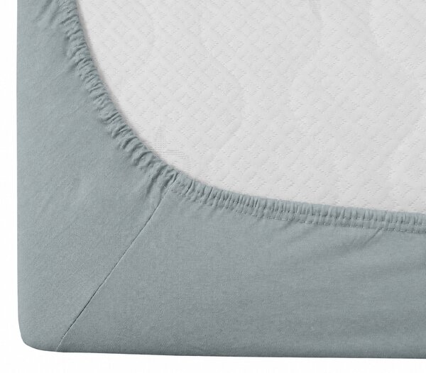 Jersey plahta EXCLUSIVE siva 180 x 200 cm