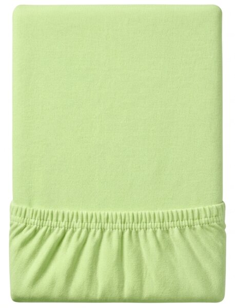 Jersey plahta EXCLUSIVE svijetlo zelena 90 x 200 cm