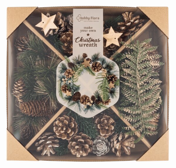 Kreativni set DIY CHRISTMAS za izradu vijenaca i dekoracija - različite specifikacije