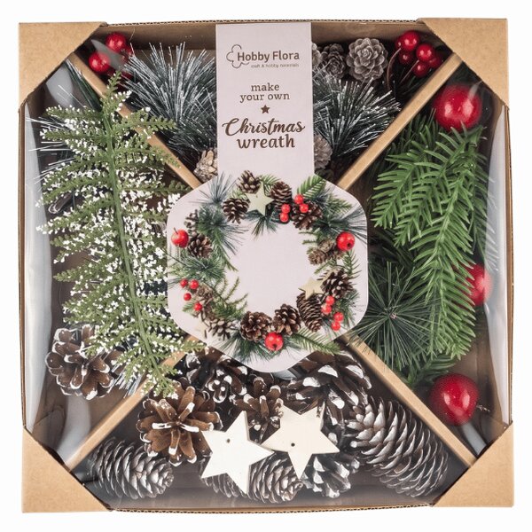 Kreativni set DIY CHRISTMAS za izradu vijenaca i dekoracija - različite specifikacije