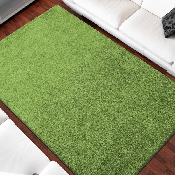 Jednobojni tepih zelene boje Širina: 200 cm | Duljina: 300 cm