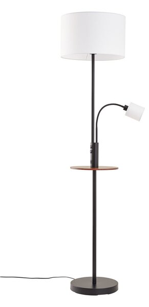 Podne Lampa Lindby, Aovan, Crno, Dnevna soba, Metal, Moderan